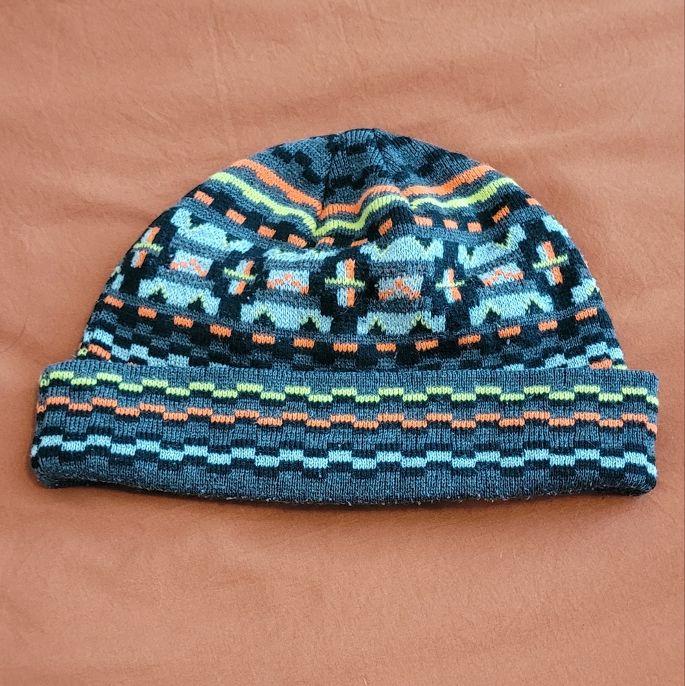 Mens Multi-colored beanie